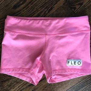 Pink FLEO Shorts Small